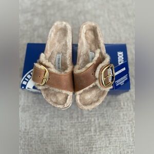 NIB!! Birkenstock Madrid with Shearling!